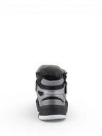 Alpinestars scarpe Speedflight Street, scarpe da moto urban da uomo, nero e grigio canna di fucile, vista posteriore con protezione del tallone e dischi per la caviglia integrati