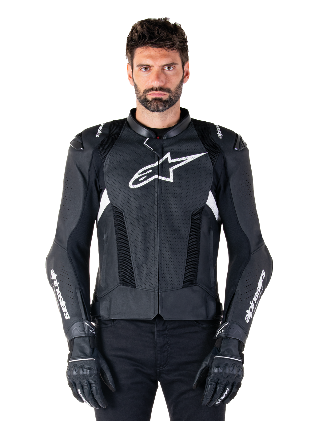 Alpinestars Dusk Airflow Giacca In Pelle - Da Moto, Ventilata, Con Armatura Nucleon PLASMA - Foto 12