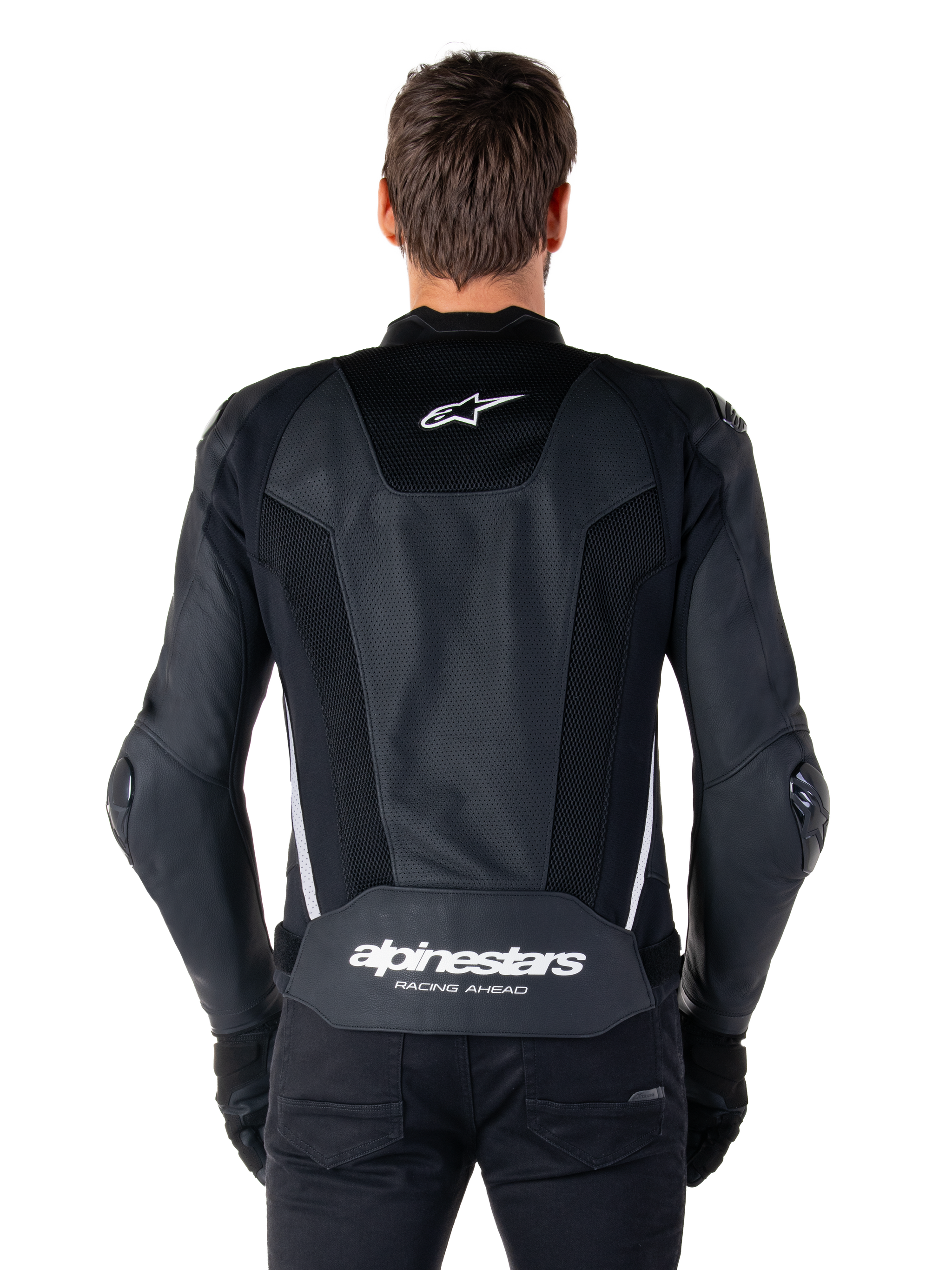 Missile V3 Airflow Leather Jacket BLACK RACING/SPORT Jackets