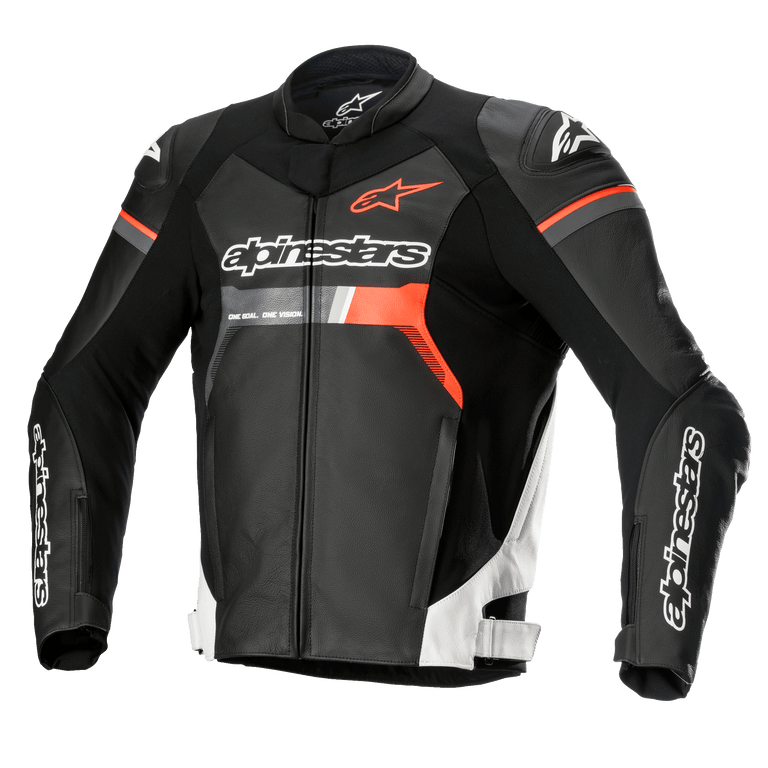 GP Force Leather Jacket - BLACK RACING/SPORT Jackets GP Force Leather Jacket - BLACK RACING/SPORT Jackets