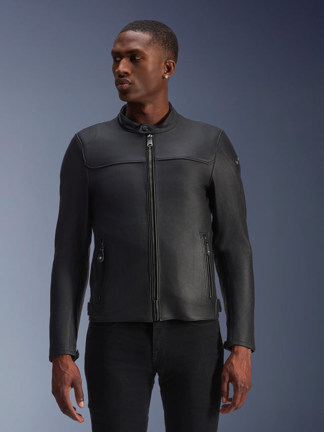 Blacktrack Leather Jacket