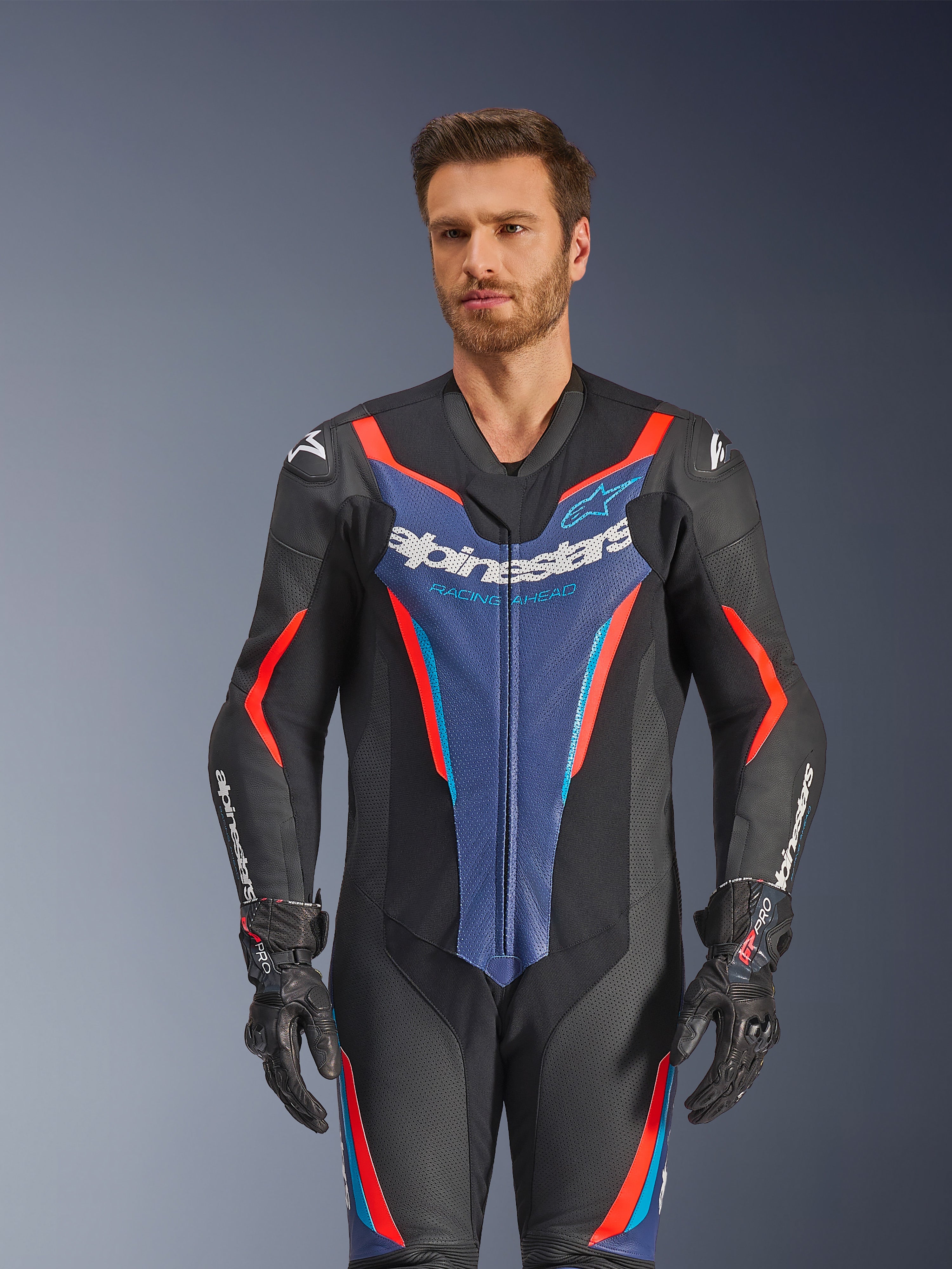 Tuta In Pelle GP Force V2 1 Pezzo