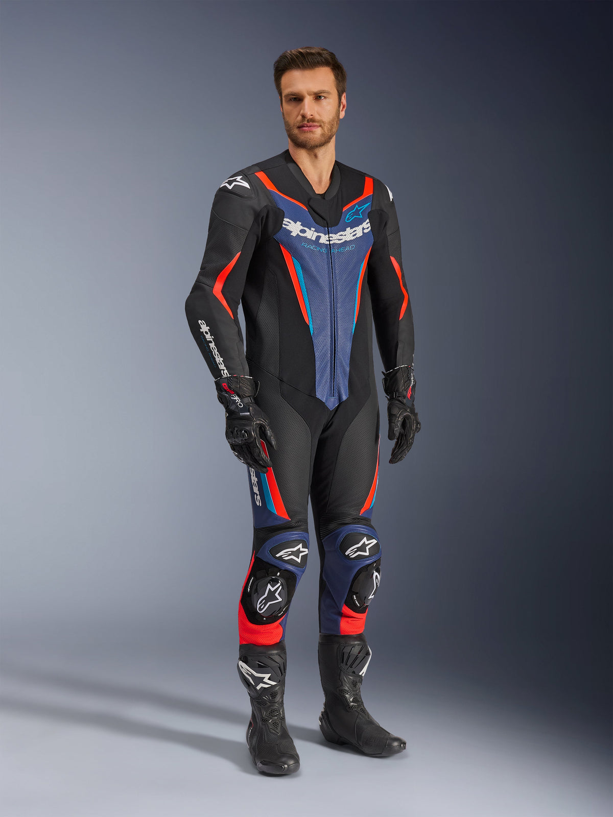 Tuta In Pelle GP Force V2 1 Pezzo