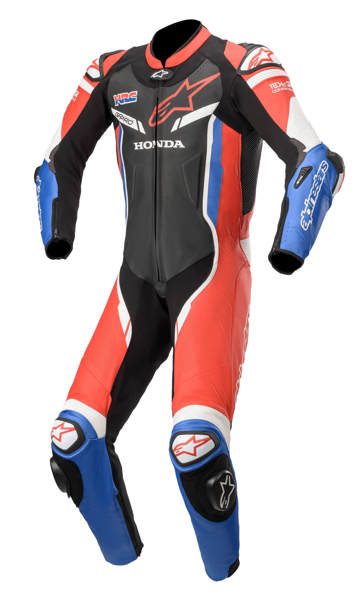 Honda GP Pro V2 1-Piece Tuta Tech-Air<sup>&reg;</sup> Compatible