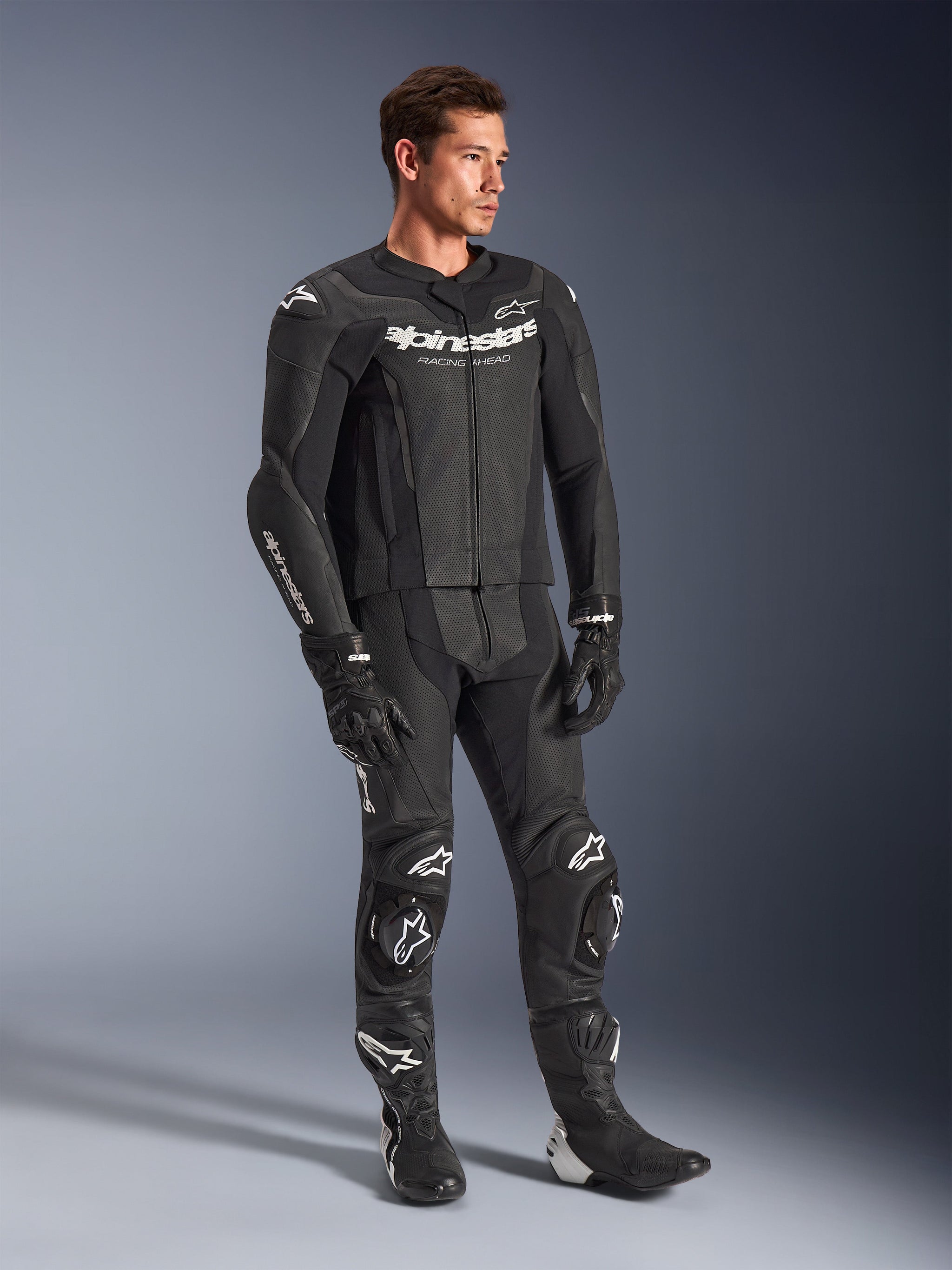 Tuta In Pelle GP Force V2 2 Pezzi