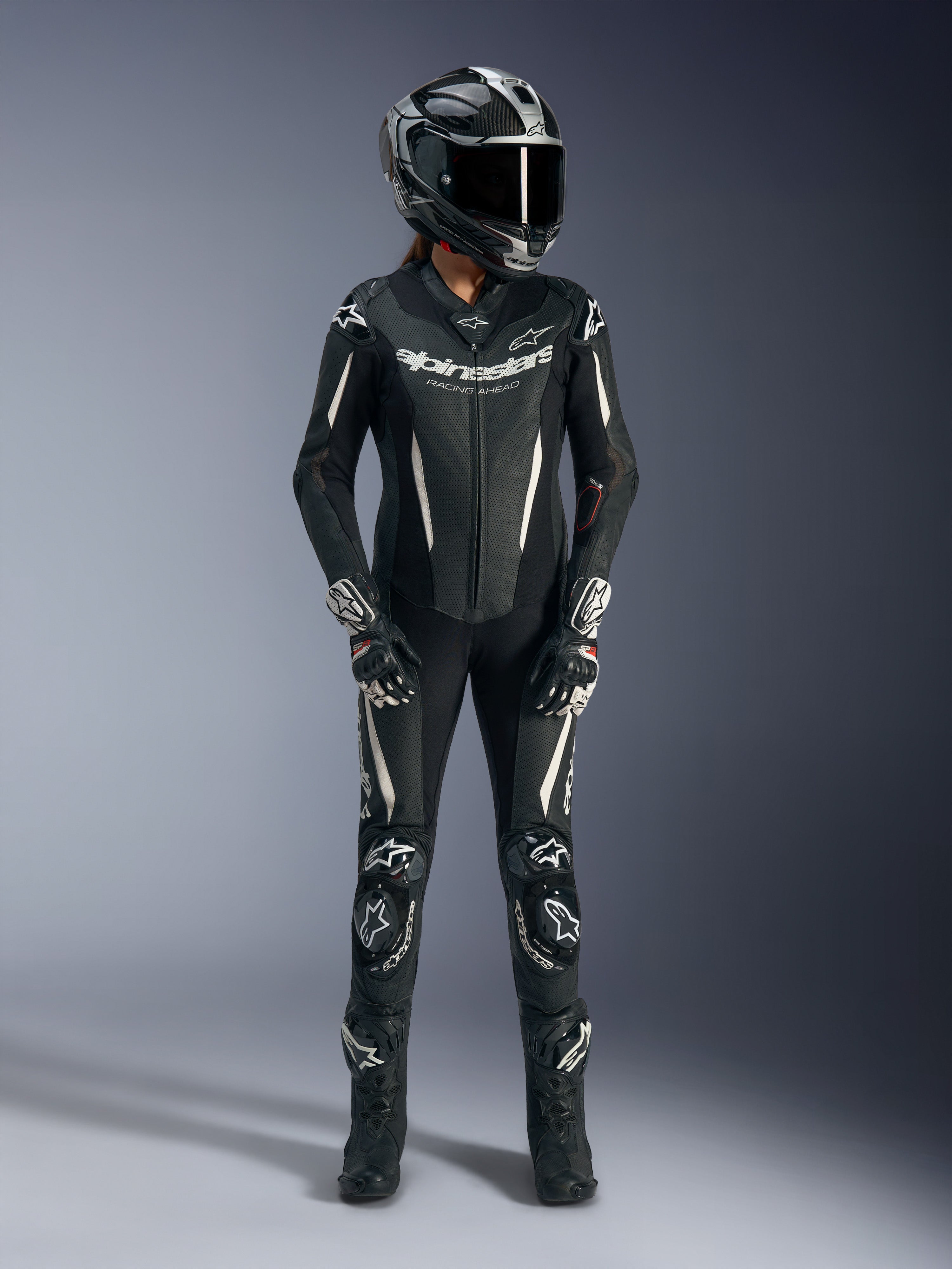 Tuta In Pelle Stella GP-R7 1 Pezzo