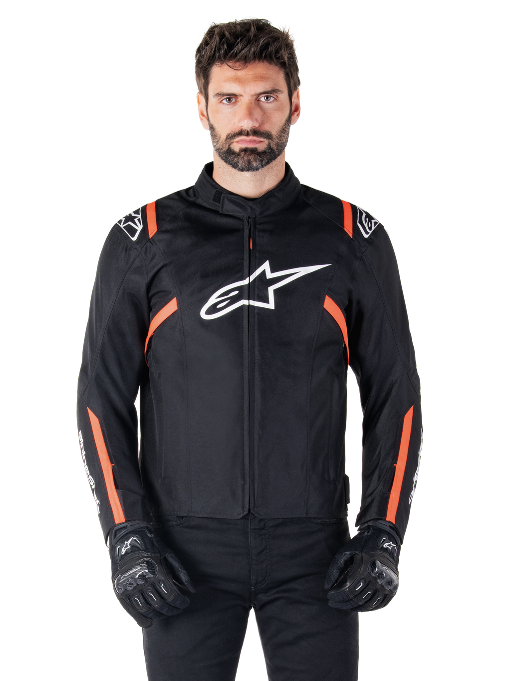 Alpinestars メッシュジャケット ブラック/レッド Alpinestars ブラック/レッド メッシュジャケット Alpinestars