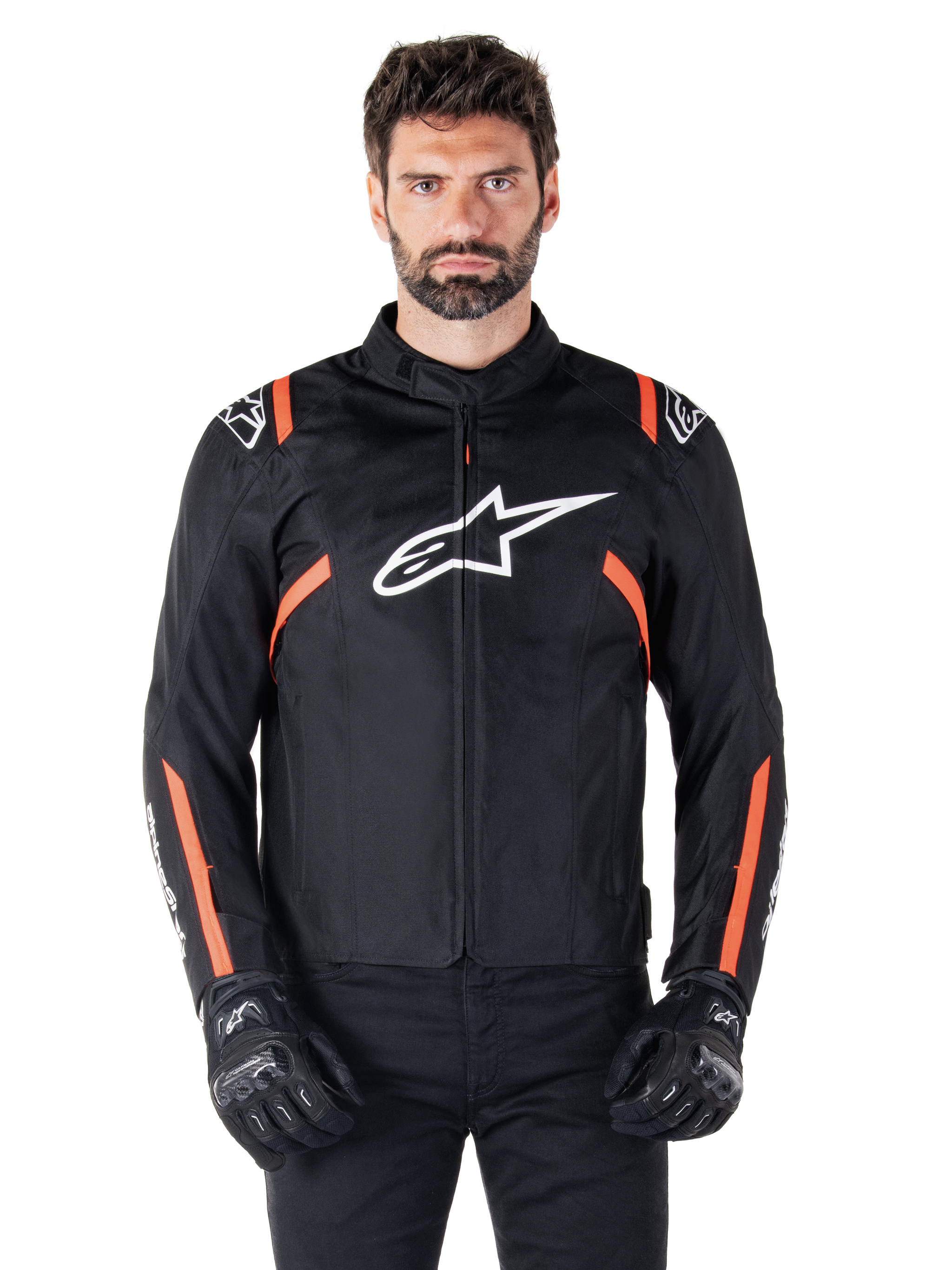 L Black White Red Fluo