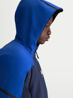 Alpinestars Giacca Aeroshell WP, giacca da moto impermeabile da uomo con cappuccio, blu e blu scuro