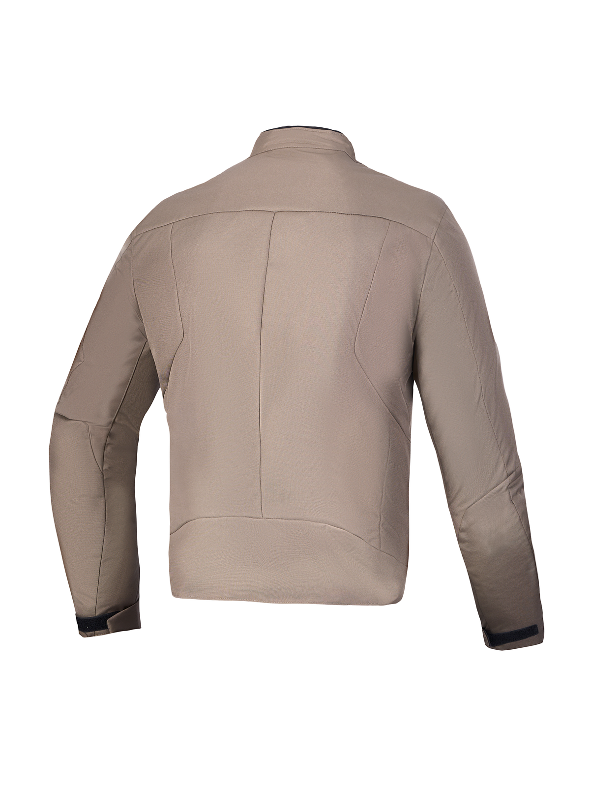 Alpinestars C-1 Waterproof Giacca, giacca da moto urban contemporary, vista posteriore con motivo 3D sulla schiena e maniche ergonomiche, marrone, struttura in tessuto