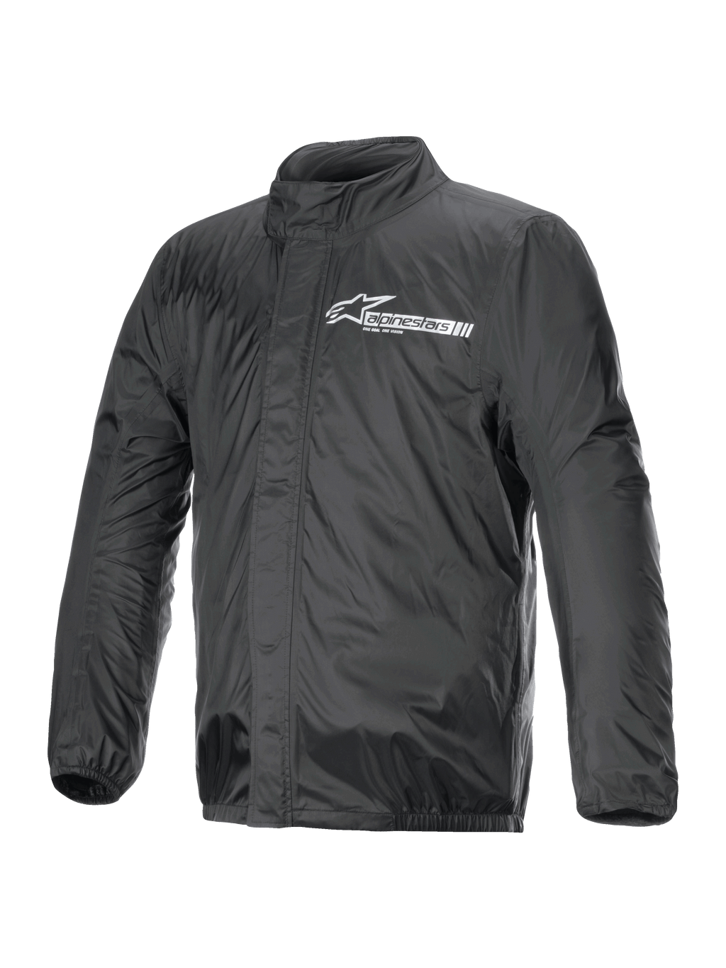 Veste Imperméable Et Coupe-vent PISSEI - Noire - Taille Unique Adulte