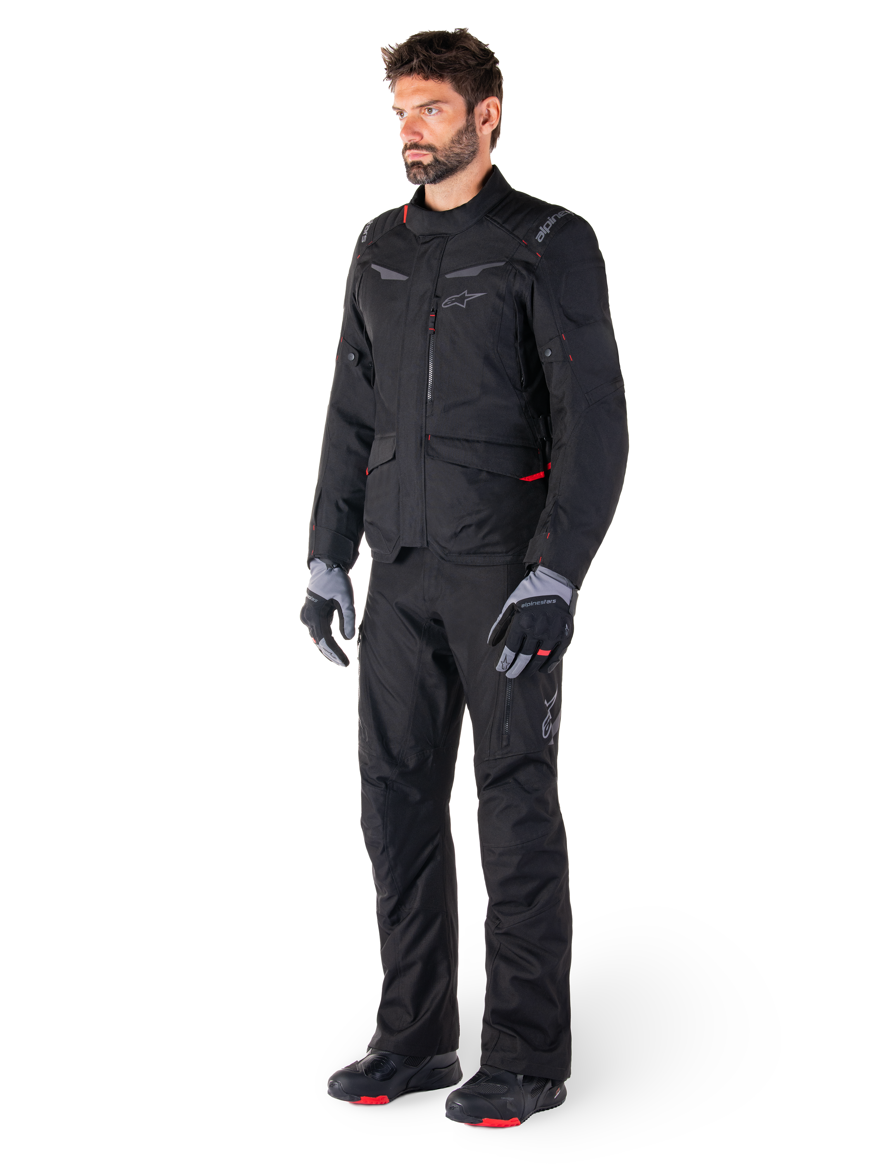 Giacca Moto Alpinestars Tessile Uomo - Impermeabile, Ventilata, Con Protezioni CE E Fodera Rimovibile