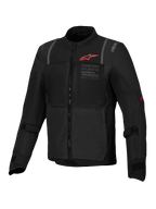 Alpinestars Giacca ST-2 Air, giacca da moto touring da uomo, nera, pannelli in mesh e protezioni certificate CE AA.