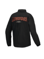 Alpinestars Giacca Revved Resistente All’Acqua, giacca da moto urbana da uomo, nera con ricamo 3D sul retro, certificata CE Livello A