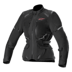 Alpinestars Giacca Stella Andes Air Drystar, giacca da moto touring da donna, nera, con ampie zone in rete ventilata, certificata CE
