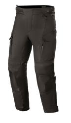 Alpinestars Andes V3 Drystar Pants, pantaloni da moto adventure touring, neri, costruzione in tessuto impermeabile e traspirante, con tasche stile cargo, zone delle ginocchia rinforzate e prese d'aria sulle cosce con zip per la guida in ogni condizione meteorologica