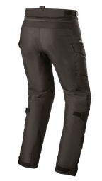 Alpinestars Pantaloni Stella Andes V3 Drystar® da donna, pantaloni da moto adventure touring, nero, vista posteriore con tasche cargo e cinturini regolabili sui polpacci, robusta costruzione in tessuto con tecnologia impermeabile Drystar®
