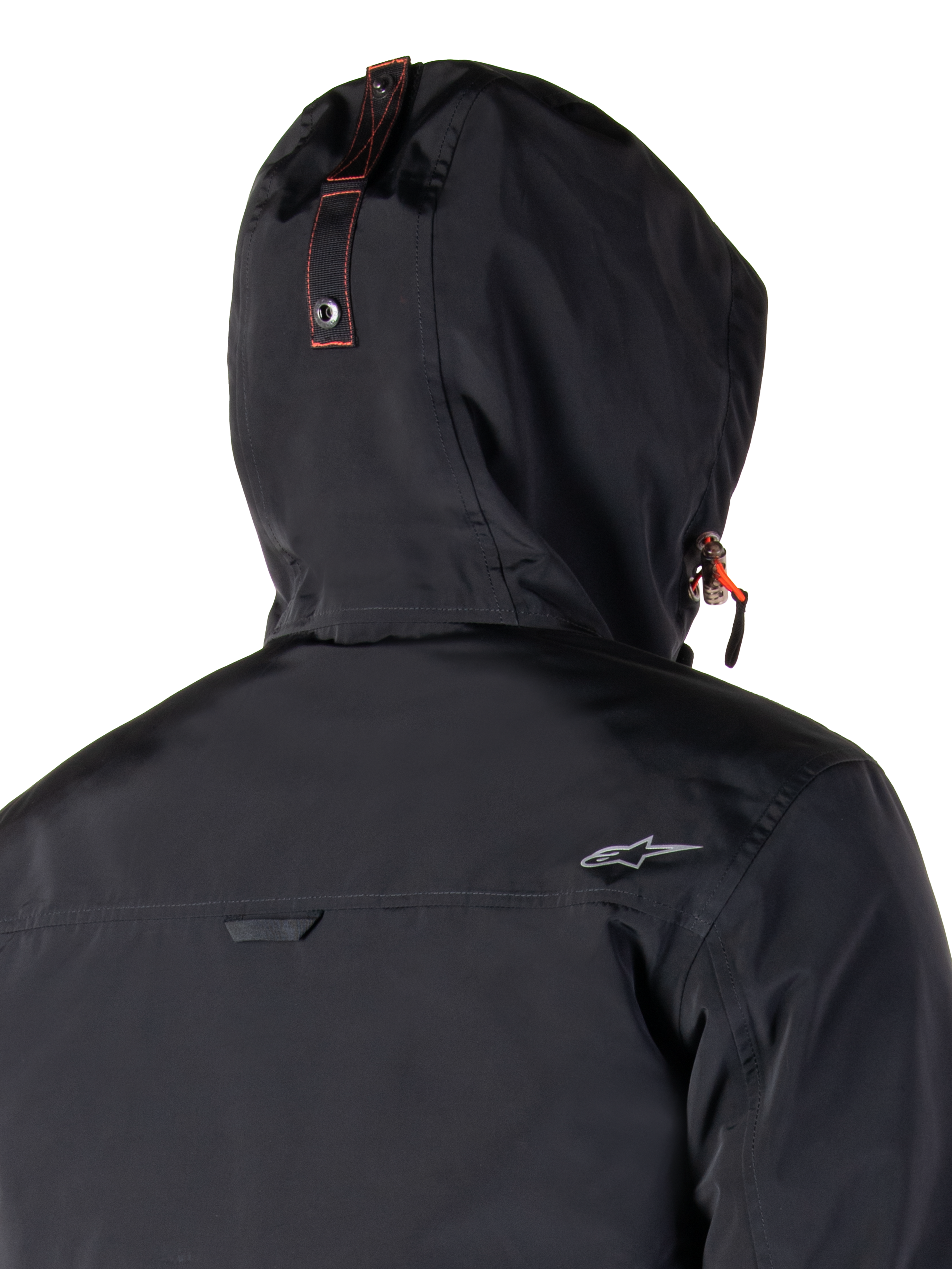 Alpinestars Mootant Waterproof Parka, giacca da moto, arancione e nero, design modulare 4 stagioni con cappuccio rimovibile, stile militare utilitaristico e costruzione in tessuto impermeabile per ogni condizione atmosferica.