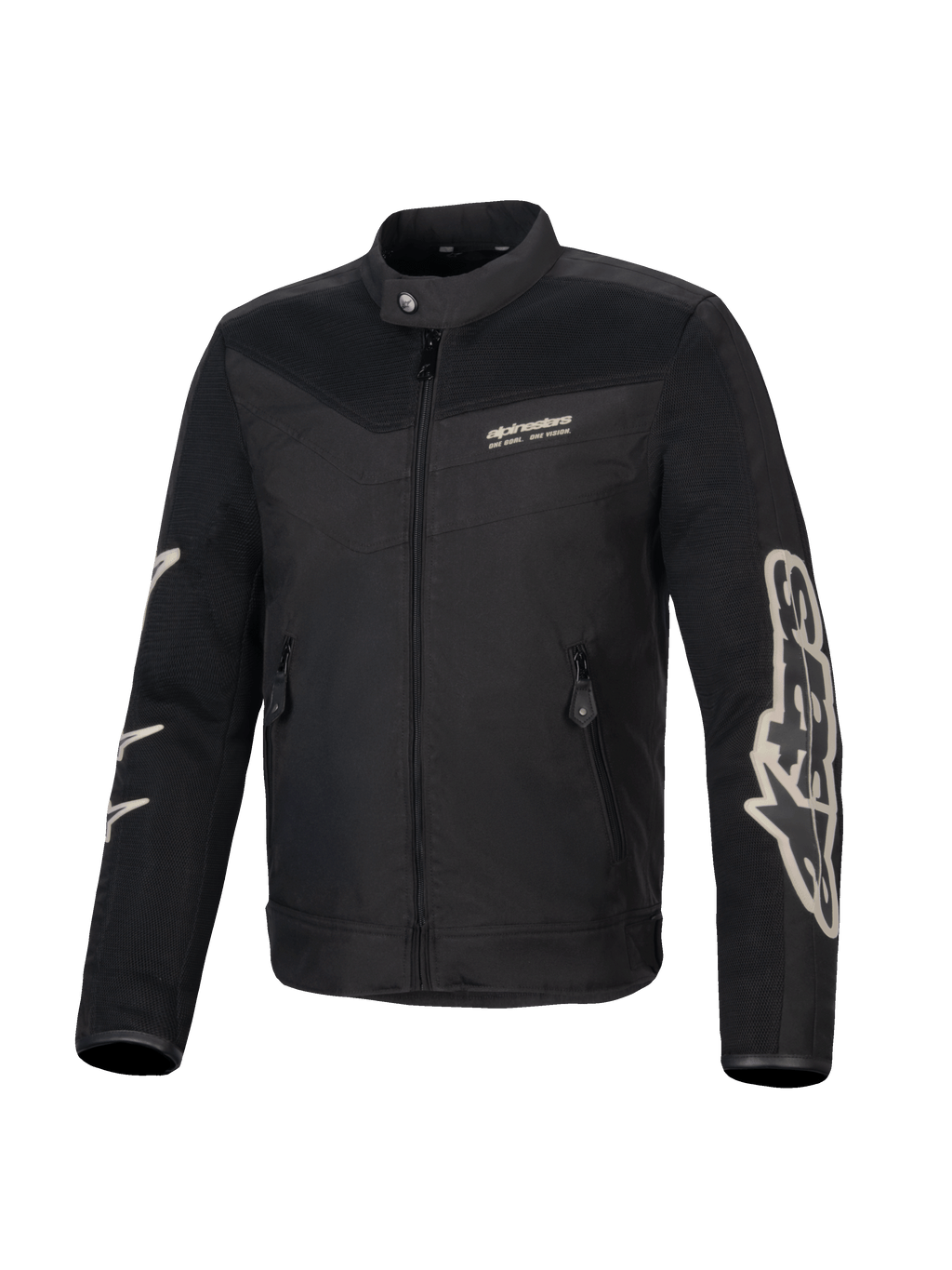 Alpinestars Giacca T-Dyno Air, giacca da moto in tessuto nera con costruzione in rete 3D per il flusso d'aria e certificazione CE, stile urbano