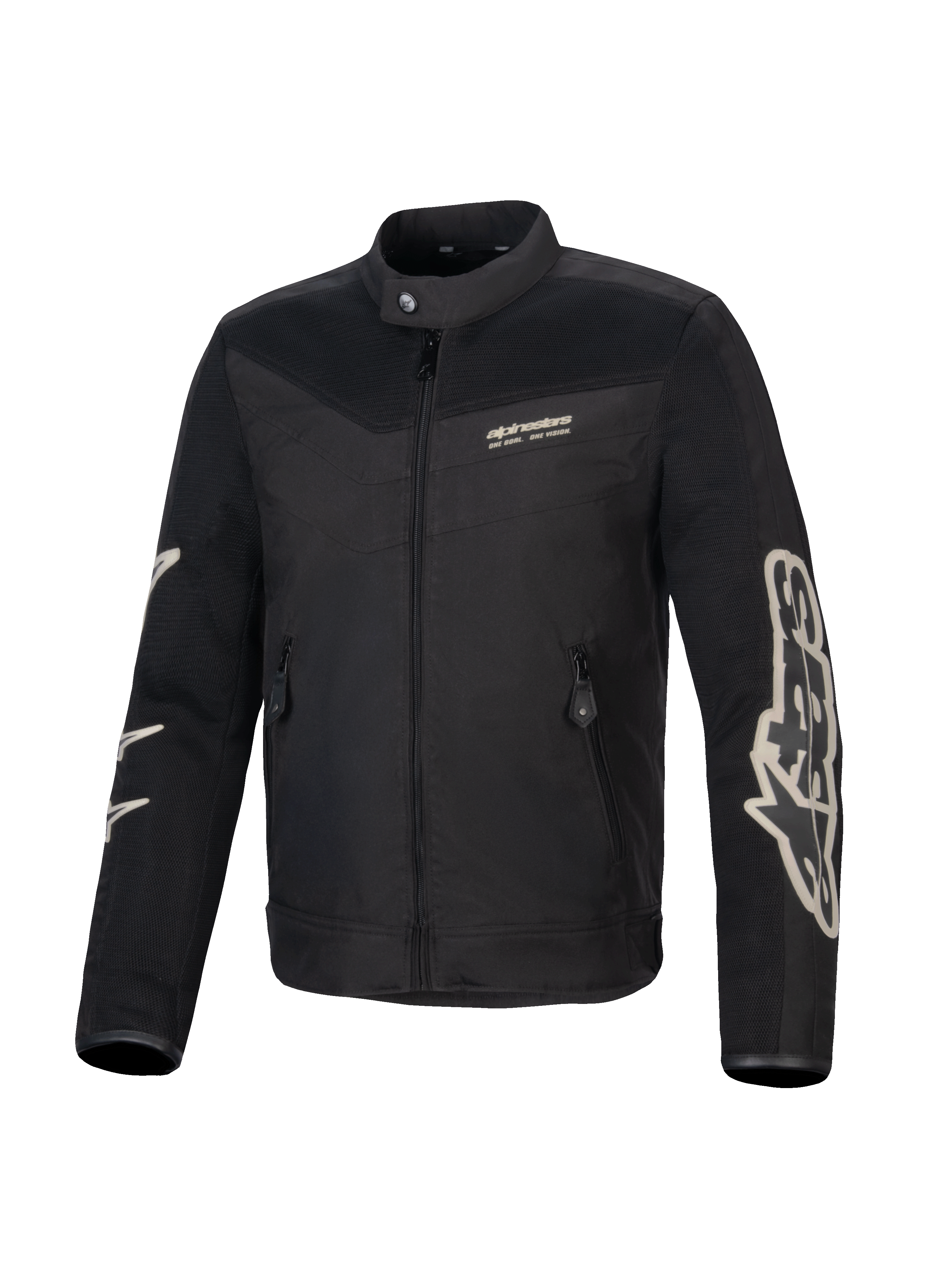 Alpinestars Giacca T-Dyno Air, giacca da moto in tessuto nera con costruzione in rete 3D per il flusso d'aria e certificazione CE, stile urbano