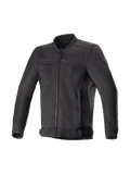 Alpinestars Giacca Luc V2 Air, giacca da moto bomber da uomo, nera, ventilata, predisposta per Tech-Air 5, certificata CE