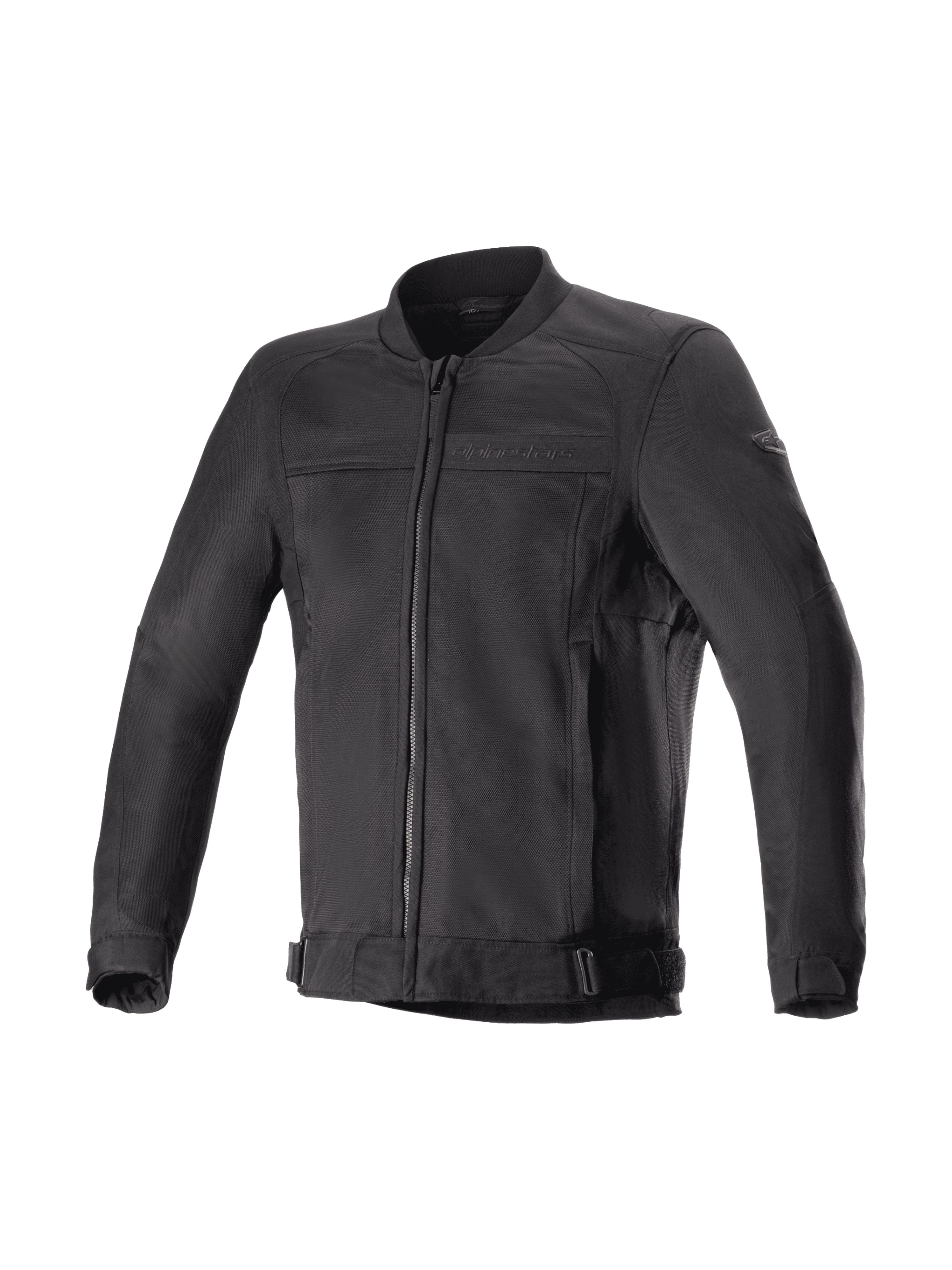 Alpinestars Giacca Luc V2 Air, giacca da moto bomber da uomo, nera, ventilata, predisposta per Tech-Air 5, certificata CE