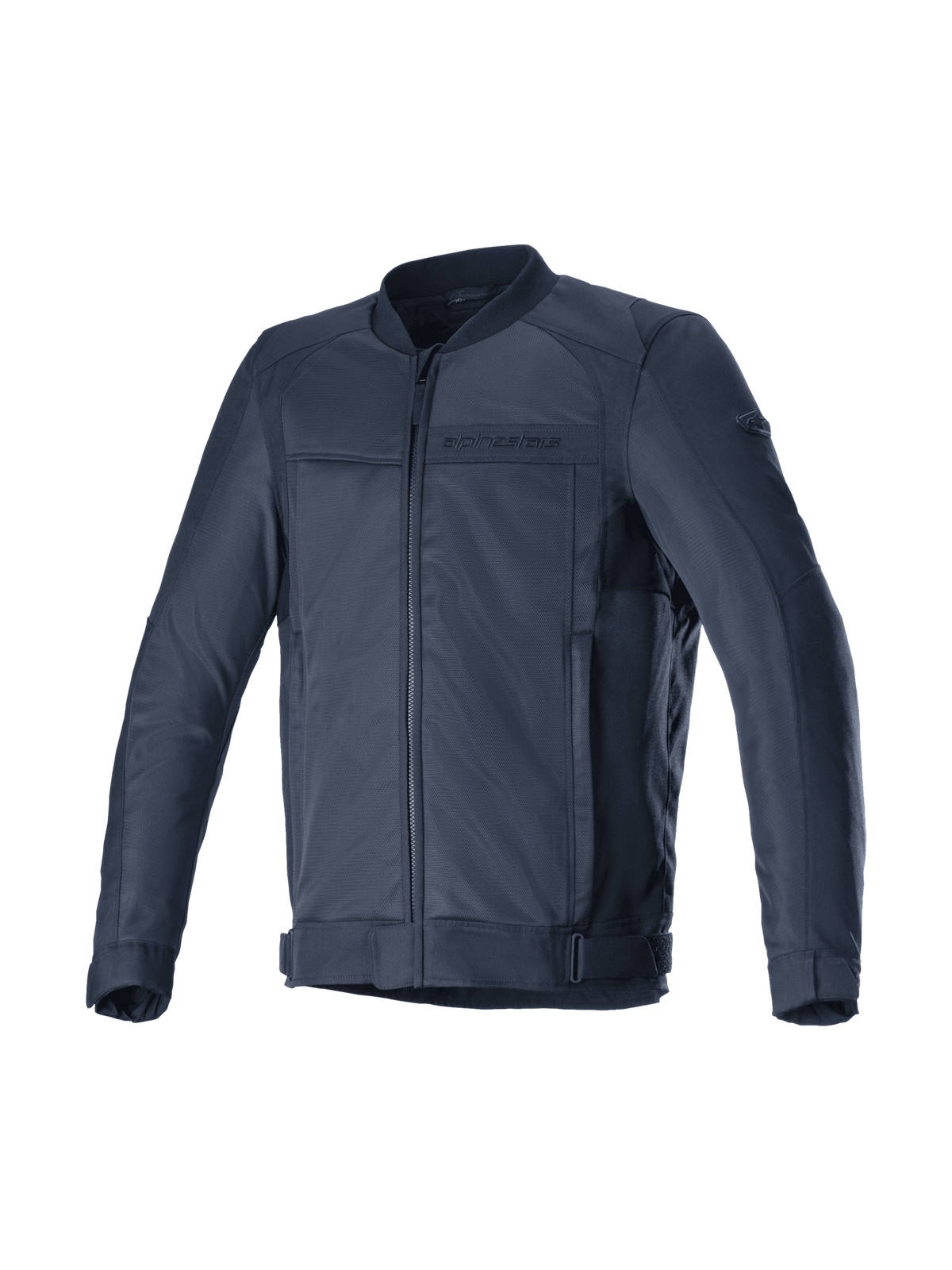 Alpinestars giacca Luc V2 Air, giacca da moto urban da uomo, blu marina e nero, in tessuto mesh, Tech-Air Ready, certificata CE