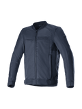 Alpinestars giacca Luc V2 Air, giacca da moto urban da uomo, blu marina e nero, in tessuto mesh, Tech-Air Ready, certificata CE