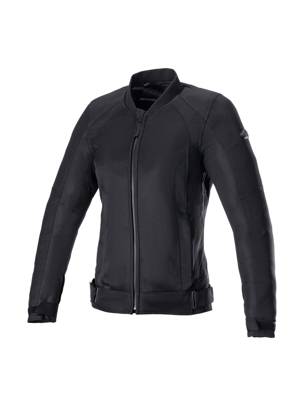 Alpinestars Giacca Eloise V2 Air, giacca da moto urban da donna, nera, in mesh traspirante, predisposta per Tech-Air 5.