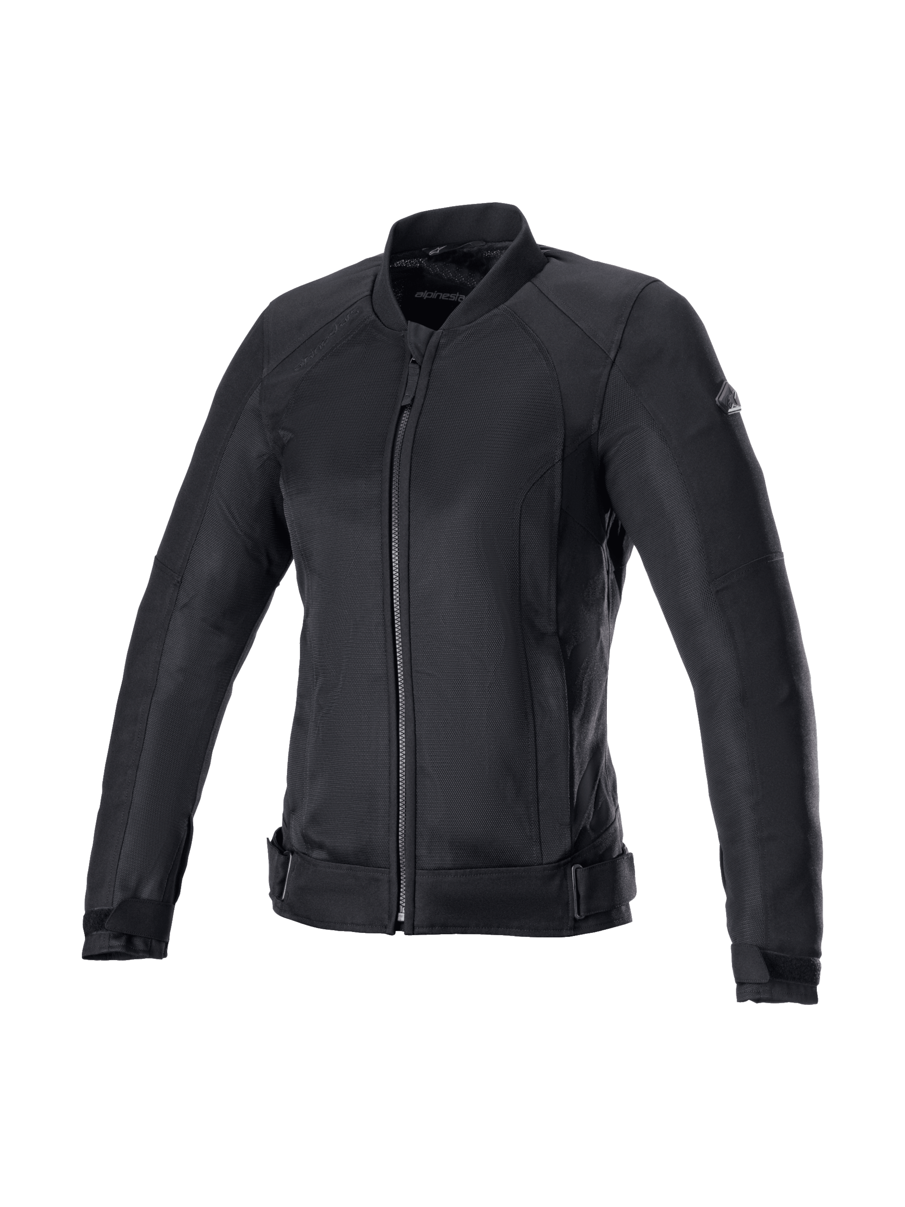 Alpinestars Giacca Eloise V2 Air, giacca da moto urban da donna, nera, in mesh traspirante, predisposta per Tech-Air 5.