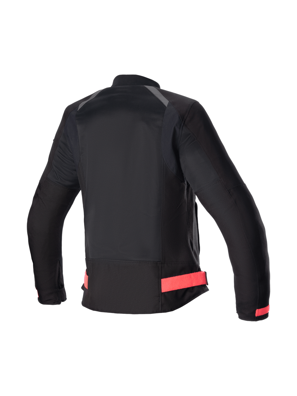 Alpinestars Giacca Eloise V2 Air, giacca da moto urban da donna, vista posteriore, nero e rosa, in tessuto tecnico ventilato con inserti in rete