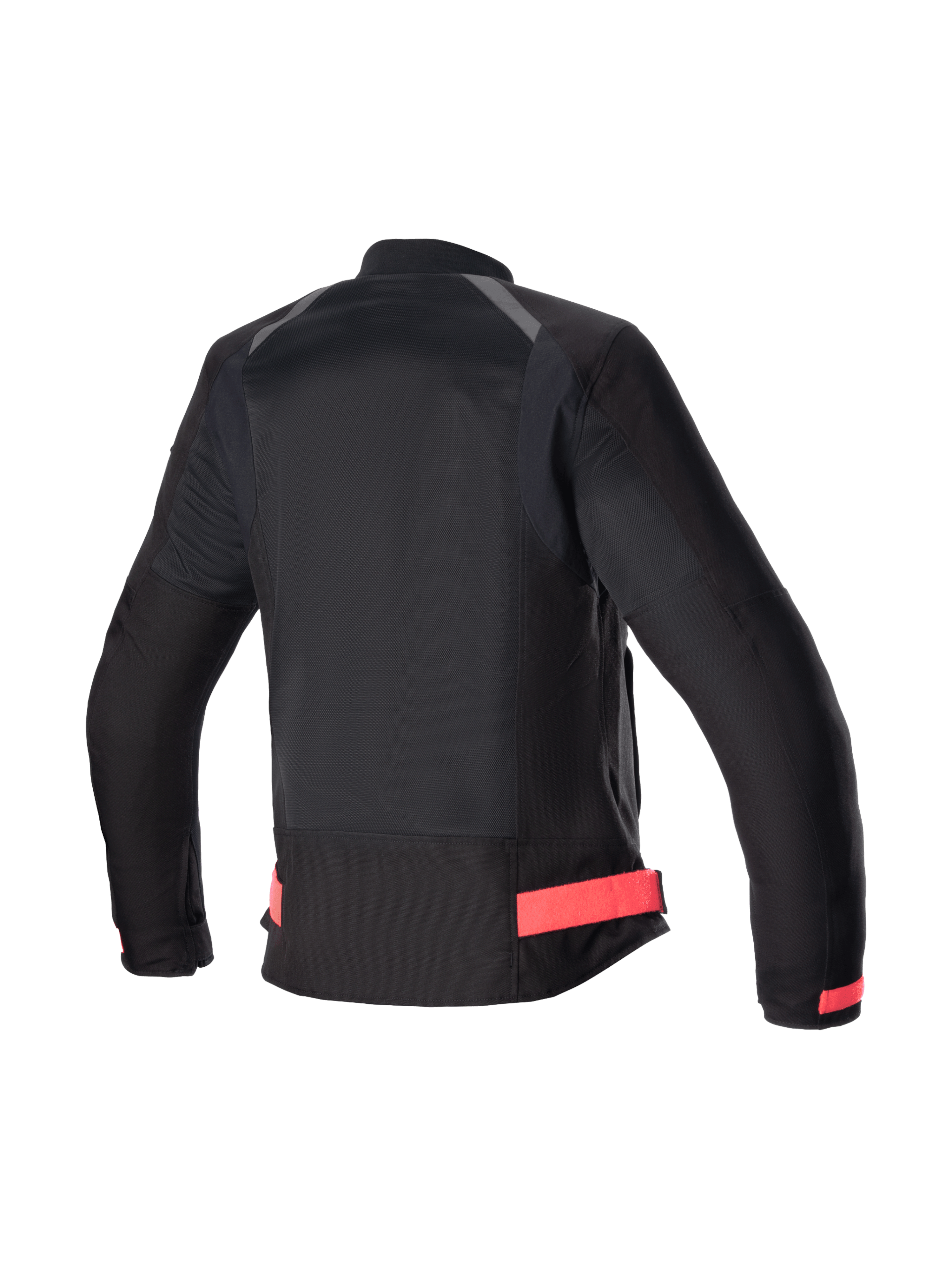 Alpinestars Giacca Eloise V2 Air, giacca da moto urban da donna, vista posteriore, nero e rosa, in tessuto tecnico ventilato con inserti in rete