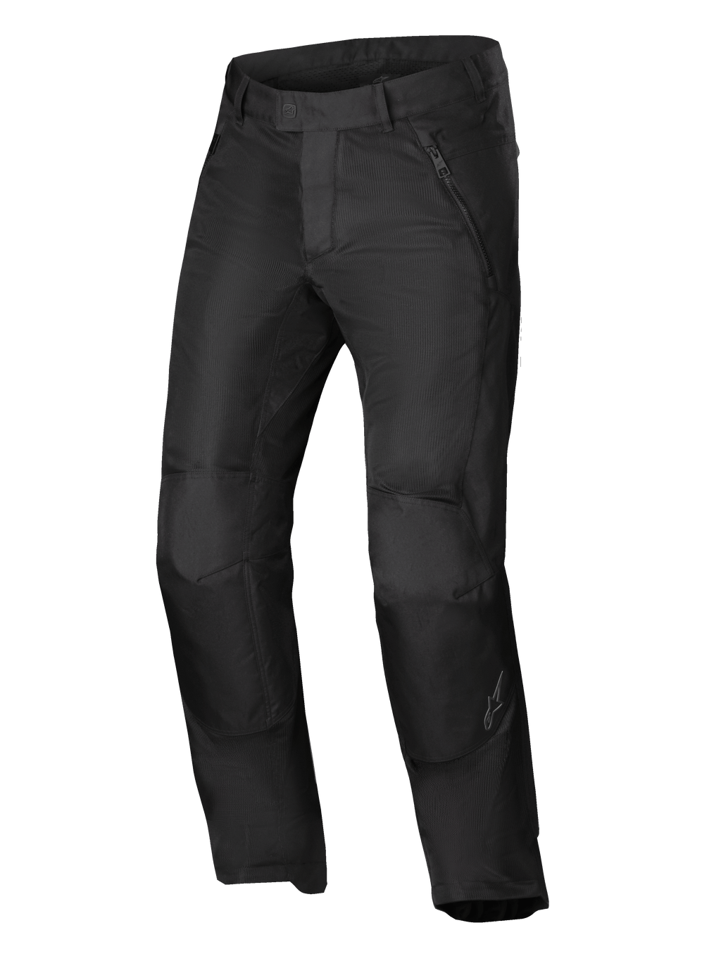 Alpinestars Pantaloni C-1 Air, pantaloni da moto urbani da uomo, neri, con pannelli in rete ventilati e certificati CE Classe A