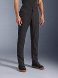 Alpinestars Flex-AST Canvas Pants, pantaloni moto urban da uomo, neri, twill di policotone elasticizzato, su modello