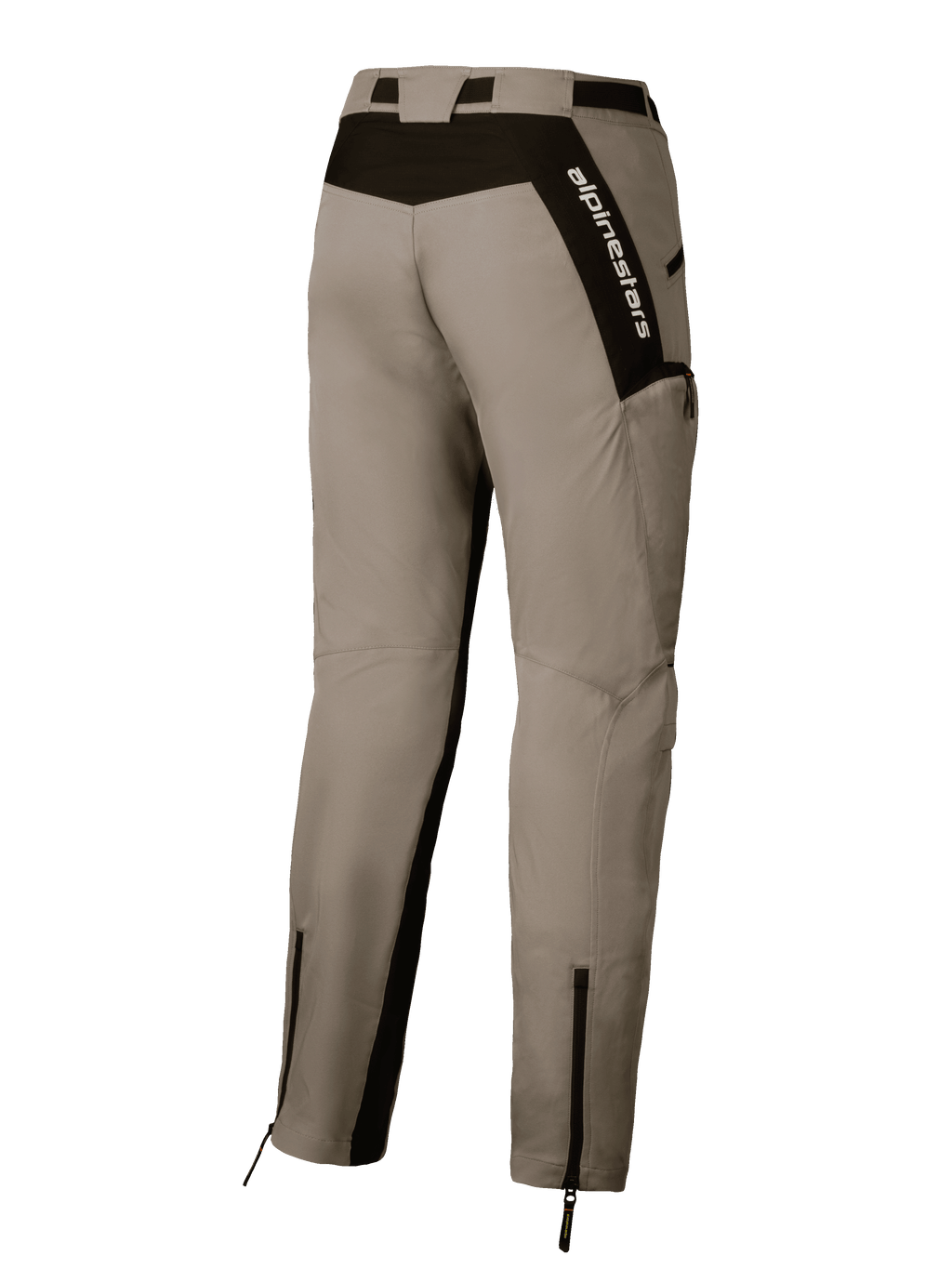 Alpinestars Pantaloni Acteon, pantaloni da moto urban da uomo, sabbia e nero, in twill di policotone, certificati CE Classe A
