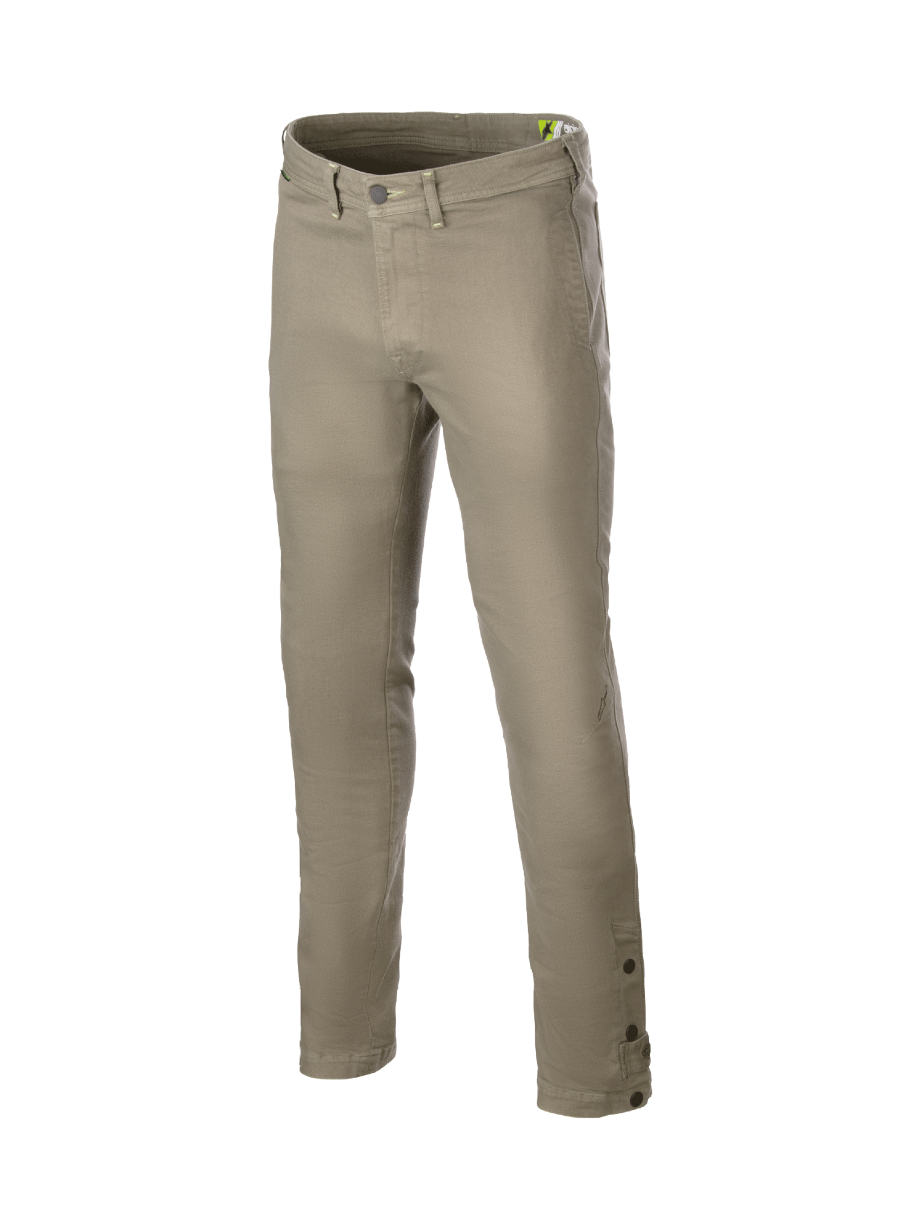 Alpinestars Pantaloni Da Moto Stratos Regular Fit Tech, pantaloni urban da uomo in denim Cordura grigio