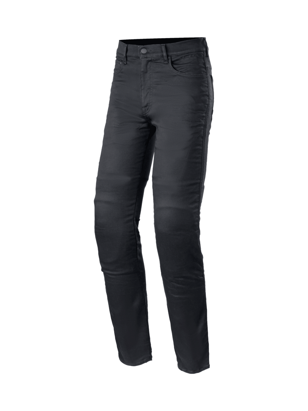 Alpinestars jeans da moto Cerium Tech Stretch, jeans moto da uomo, neri, slim fit con protezioni Nucleon Plus, certificati CE