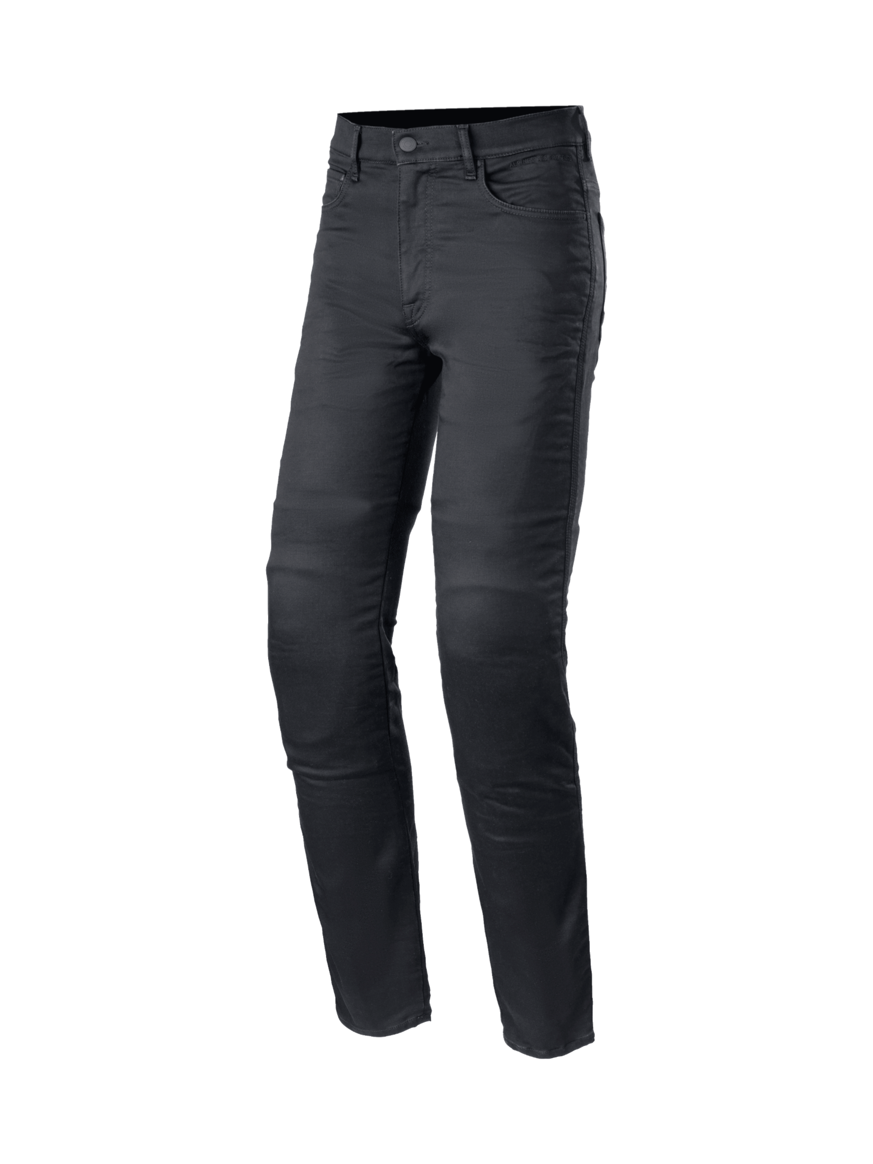 Alpinestars jeans da moto Cerium Tech Stretch, jeans moto da uomo, neri, slim fit con protezioni Nucleon Plus, certificati CE