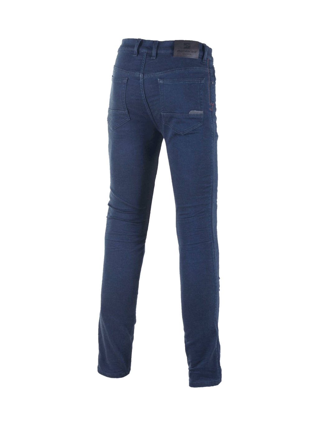 Alpinestars Jeans Da Moto Cerium Tech Stretch, jeans da moto uomo, blu, slim fit, cinque tasche, vista posteriore