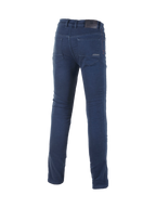 Alpinestars Jeans Da Moto Cerium Tech Stretch, jeans da moto uomo, blu, slim fit, cinque tasche, vista posteriore