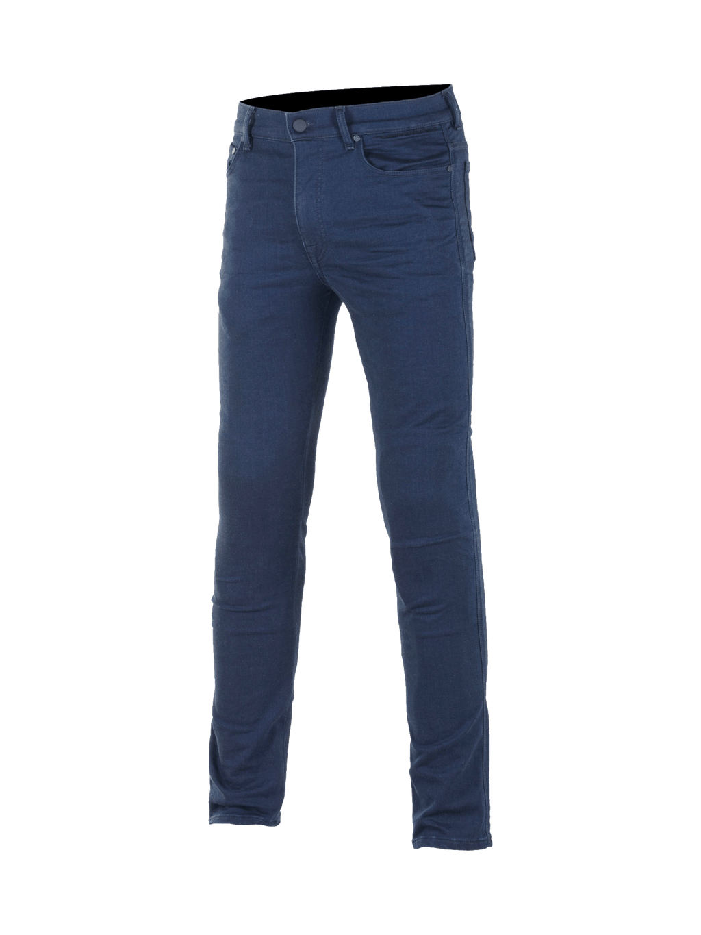 Alpinestars Jeans da moto Cerium Tech Stretch, jeans slim fit da uomo, blu, in denim elasticizzato con protezioni Nucleon Plus.