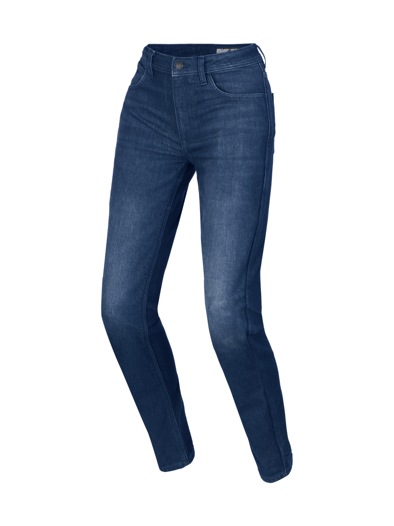 Alpinestars Stella Flex-AST 5 Denim Pants, women's motorcycle jeans, Indigo Washed, CE certified protection