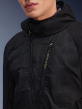 Giacca Ibrida Con Cappuccio Mo.St.Eq