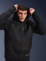 Giacca Ibrida Con Cappuccio Mo.St.Eq