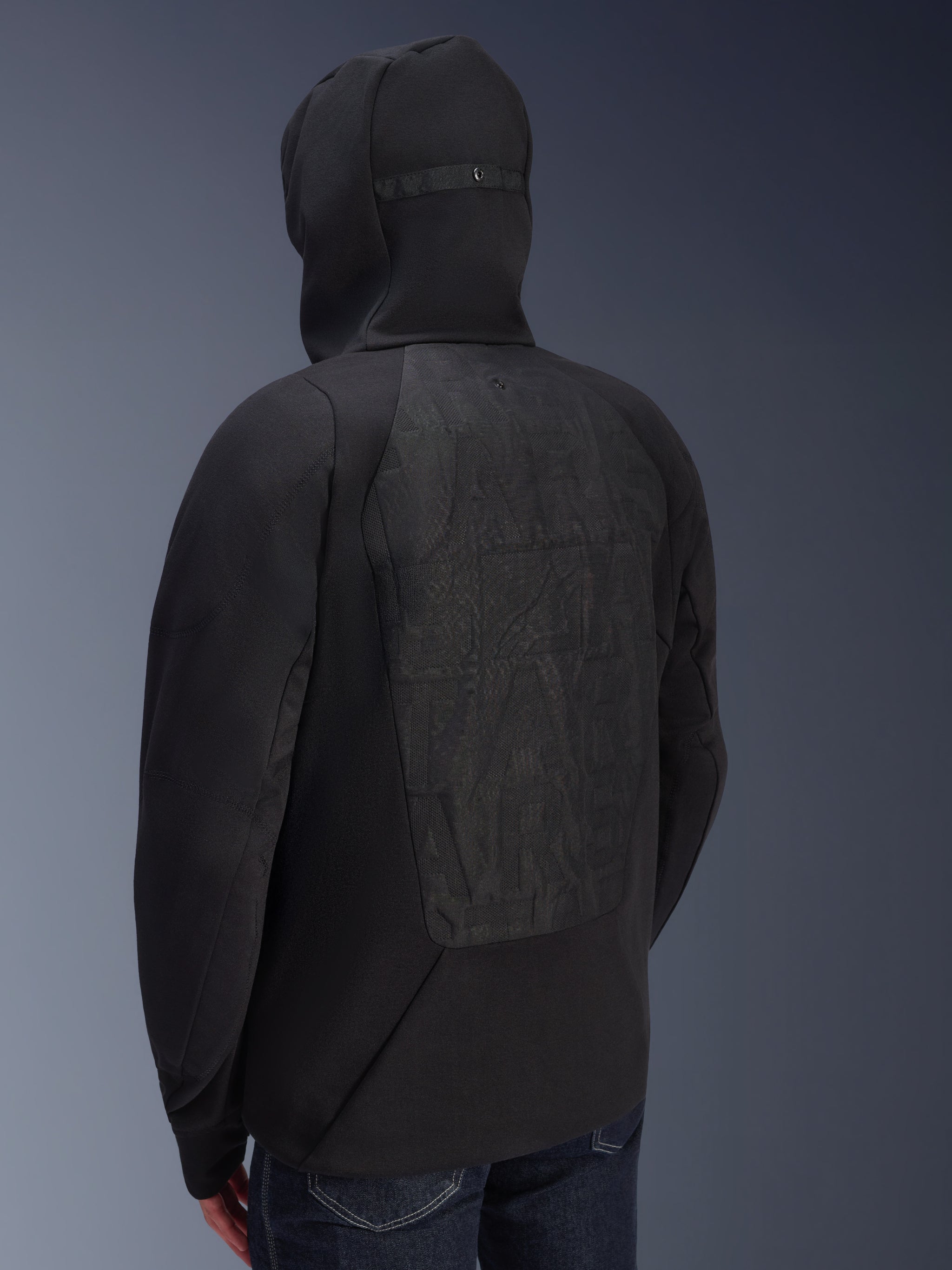 Giacca Ibrida Con Cappuccio Mo.St.Eq