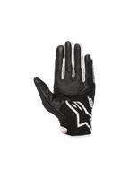 Alpinestars Guanti Stella SMX-2 Air Carbon V2, guanti da moto da donna, nero e bianco, palmo in pelle con mesh 3D e rinforzi grip, design ergonomico per guida estiva
