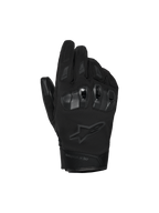 Alpinestars SP X Z Waterproof Gloves, guanti da moto, neri, con protezione nocche in TPU a guscio rigido, logo a stella Alpinestars tono su tono e robusta costruzione in tessuto per la guida in ogni condizione atmosferica.
