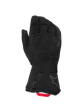 Alpinestars Wt 5 Drystar Insulated Guanti, guanti da moto invernali, nero con linguetta rossa, membrana impermeabile Drystar e imbottitura protettiva sulle nocche