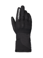 Alpinestars WT-1 Drystar Insulated Gloves, guanti da moto, nero, costruzione in tessuto con protezione nocche integrata, marchio Alpinestars bianco sull'indice, polsino lungo, abbigliamento tecnico impermeabile e termico per uso stradale e adventure
