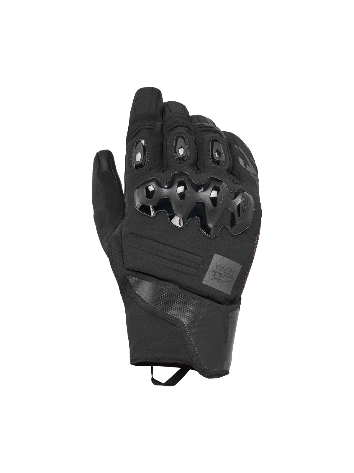 Alpinestars Harok Pro Drystar Guanti, guanti da moto adventure, neri, con tecnologia impermeabile Drystar e protezione nocche ergonomica a doppia densità